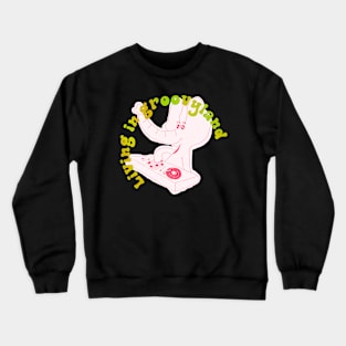 LIVING IN GROOVYLAND Crewneck Sweatshirt